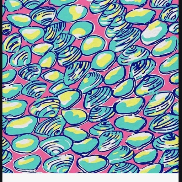 Lilly Pulitzer Ricky Multi Clam Jam Tiered ruffled  Pull on skirt spring M $89 - Picture 4 of 9